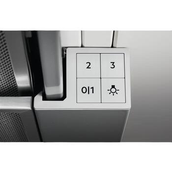 Electrolux izvelkams tvaika nosūcējs, 60 cm, C, pelēks (LFP326S)