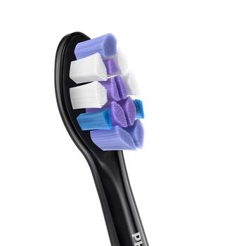 Sonicare Sensitive Standarta Sonic zobu birstes uzgalis, 2gab, melns (HX6052/88)