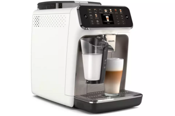 PHILIPS 5000 sērijas Super-automatic Espresso kafijas automāts, balts (EP5545/70)