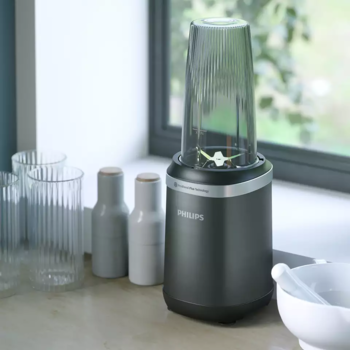 PHILIPS 5000 Series blenderis, 1000W, melns (kompl. 2 krūzes) (HR2766/00)