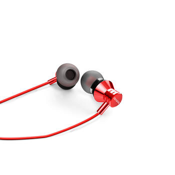 AIWA In-Ear stereo austiņas ar mikrofonu, sarkanas (USB) (ESTM-50USB-C/RD)