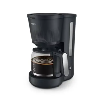 PHILIPS 3000.sērijas pilienu filtra kafijas automāts, melns (HD7411/90)