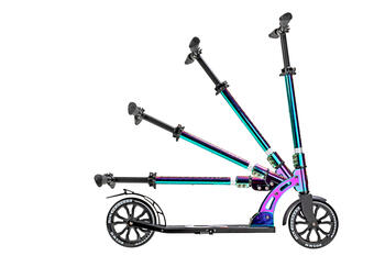 Six Degrees Scooter skrejritenis 205 mm, neochrome (AU 610)