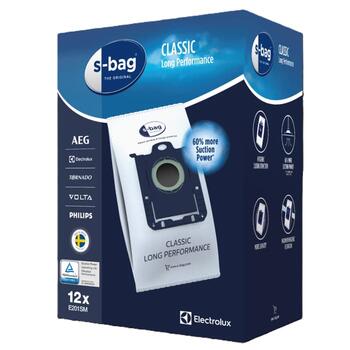Electrolux putekļu maisi S-bag,12gab (E201SM)