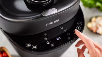 PHILIPS Katls ar paaugstinātu spiedienu, 1000W, melns (HD2151/40)