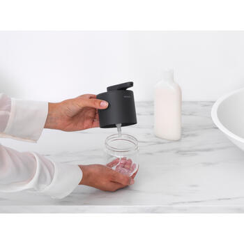 BRABANTIA MindSet ziepju dozators, 200ml, Mineral Infinite Grey (303203)