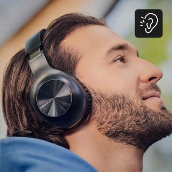 Panasonic on-ear austiņas ar bluetooth, melnas (RB-HX220BDEK)