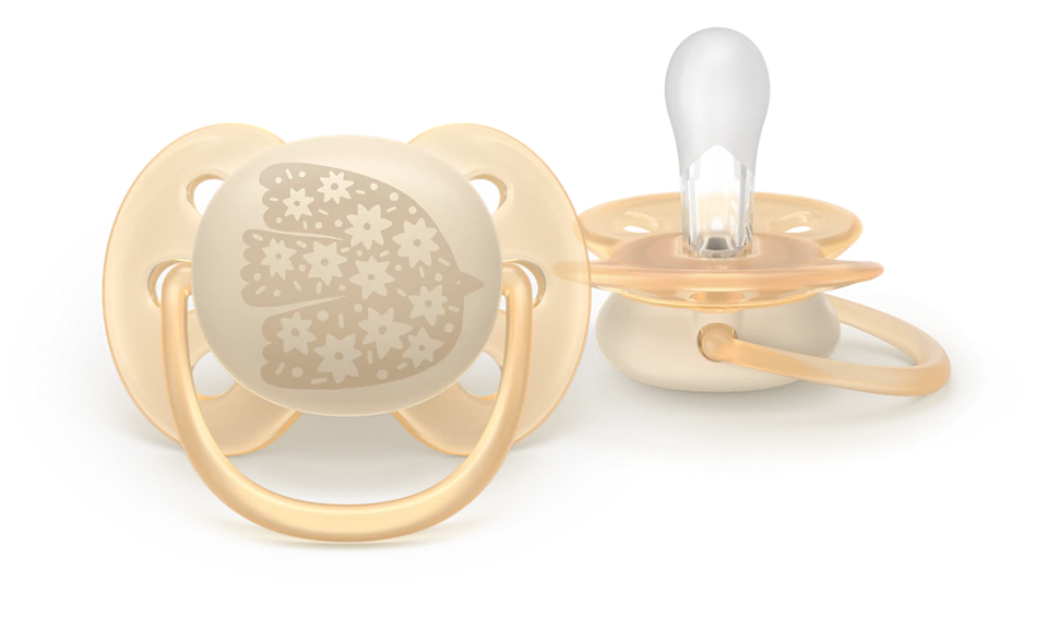 Philips Avent māneklītis Ultra soft DECO, 0-6M (2 gab) (SCF091/41)