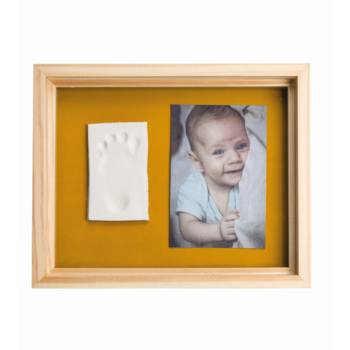 Baby Art Pure Frame wooden komplekts mazuļa pēdiņu vai rociņu nospieduma izveidošanai (3601092030)
