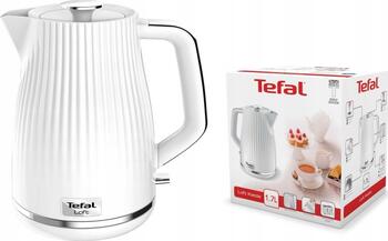 TEFAL tējkanna Loft, 1.7l, 2400W, balta (KO2501)