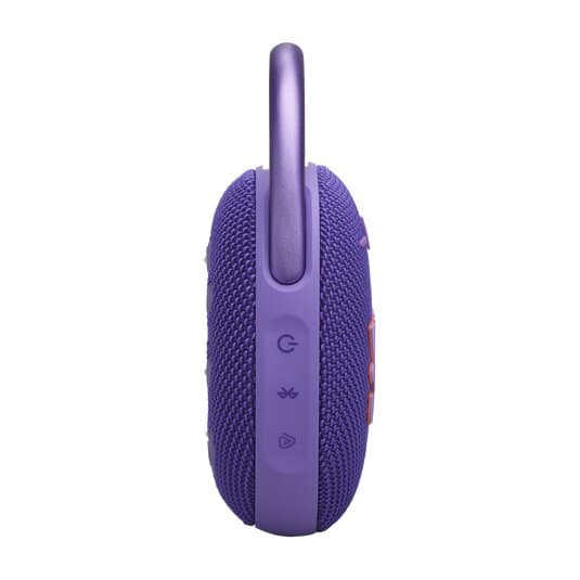JBL ūdensizturīga portatīvā skanda ar karabīni, lillā (JBLCLIP5PUR)