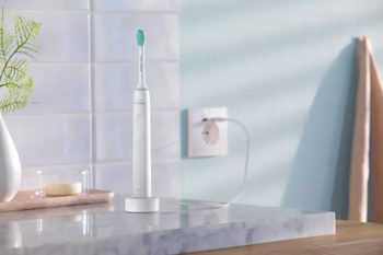 PHILIPS 2100 Sonic elektriskā zobu birste, balta (HX3651/13)