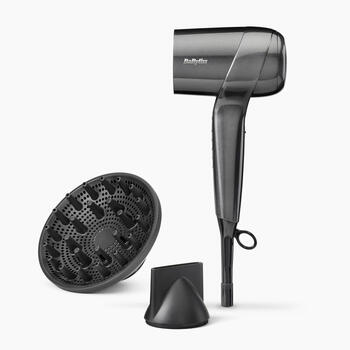 BaByliss Titanium Shine matu fēns, 1600 W, pelēks (D6200DE)