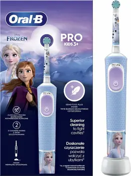 BRAUN Vitality PRO 103 el.zobu birste - bērnu, Frozen (D103FROZEN)