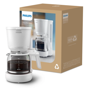 PHILIPS 3000. sērijas Basic Kafijas automāts, 1080 W, balts (HD7411/00)