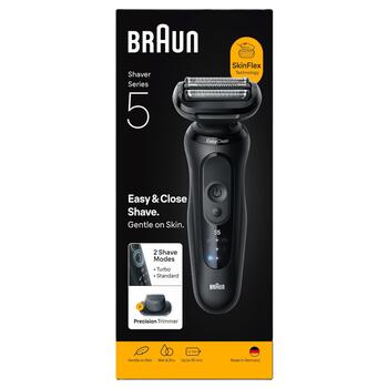 BRAUN Series 5 skuveklis, melns (52-N1200s)