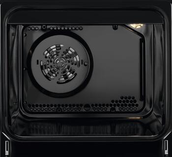 Electrolux gāzes plīts ar elektrisko cepeškrāsni, nerūsoša tērauda, 50cm (LKK560011W)