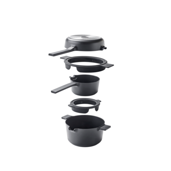 BRABANTIA katliņu+pannu komplekts All-in-One (240782)