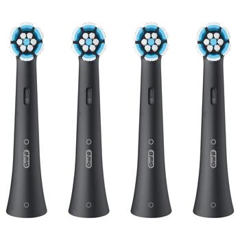 Braun SBF-4 Oral-B GentleCare zobu birstes uzgaļi, melni, 4 gab. (iO RB SBF-4)