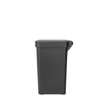 BRABANTIA atkritumu tvertne ar pedāli StepUp,16 l, Dark Grey (800306)