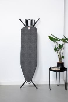 BRABANTIA gludināmā dēļa pārvalks, 124x38 cm, Denim Black (B) 4mm+ 4mm filcis (130885)
