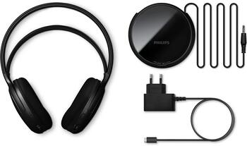 PHILIPS USB Type-C TV bezvadu austiņas, melnas (SHC5200M2/12)
