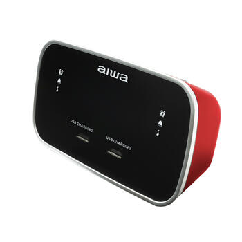 AIWA radio pulkstenis, sarkans (CRU-19RD)