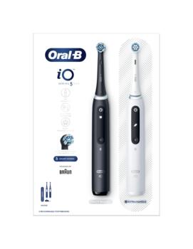 BRAUN Elektriskās zobubirstes, Matt Black+Quite White (IOG5d.2J6.2K)