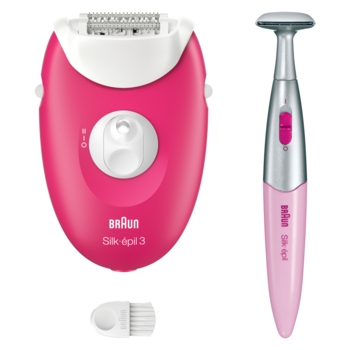 BRAUN Silk 3 epilators ar bikini trimmeri (SE3-202)
