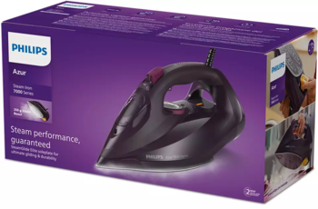PHILIPS 7000 sērijas Tvaika gludeklis, tumši violets (DST7061/30)