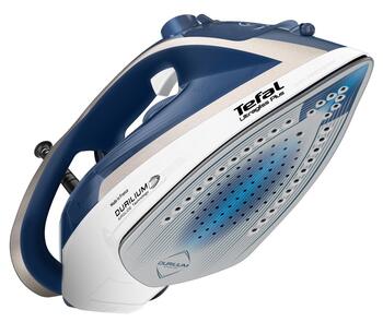 TEFAL Ultragliss Plus tvaika gludeklis, 2800W, zila/balta (FV6812)