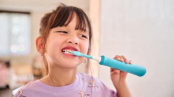 Sonicare for Kids zobu birstes uzgalis, 4 gab, 7+ gadi (HX6044/90)
