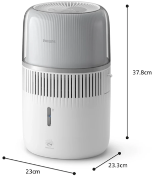 PHILIPS 5000 sērijas gaisa mitrinātājs, balts (HU5710/00)