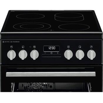 Electrolux elektriskā plīts ar elektrisko cepeškrāsni, melna (LKR564275K)