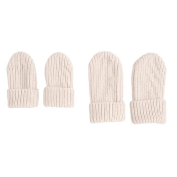 Lodger Mittens Folklore Merino vilnas bērnu cimdiņi, Birch, 12-24m (MTM 599_12-24)