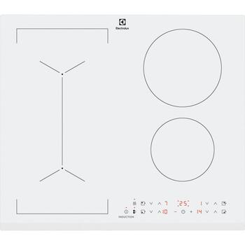 Electrolux indukcijas plīts virsma, iebūv., balta (LIV63431BW)