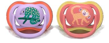 Philips Avent Ultra Air Deco māneklītis, 18M+, meitenēm (2 gab) (SCF349/47)