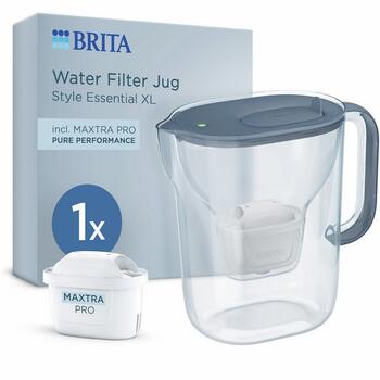 Brita Style filtra XL krūze, 3,6L, stone blue (STYLE-BLUE)