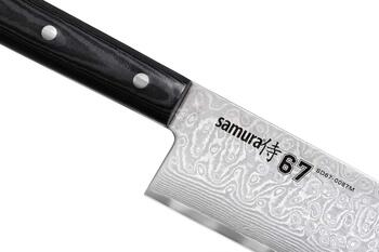 SAMURA Pavāra nazis, 240 mm, Damascus (SD67-0087M)