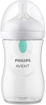 Philips Avent Natural Response pretkoliku pudelīte ar AirFree vārstu 260 ml, vidējas plūsmas knupītis, 1m+ (SCY673/01)