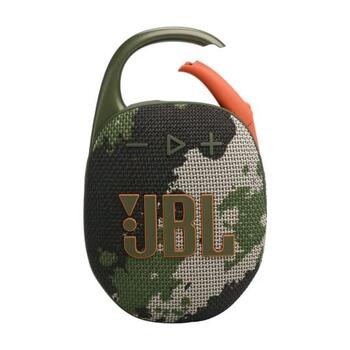 JBL ūdensizturīga portatīvā skanda ar karabīni, kamuflāža (JBLCLIP5SQUAD)