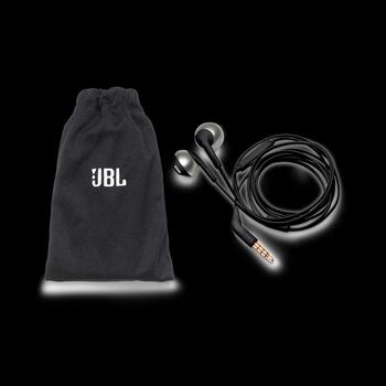 JBL Earbuds austiņas, melnas (JBLT205BLK)