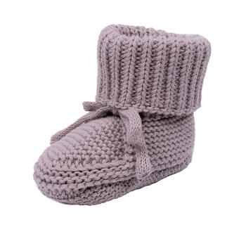 Lodger Slipper Knit čībiņas, Rose, 0-6m (SLK 107_0-6)