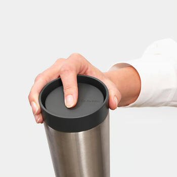 BRABANTIA Make & Take termokrūze, 0.36 L, dark grey (228681)