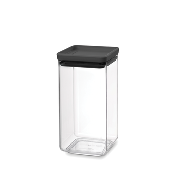 BRABANTIA kārba kantaina 1,6L, dark grey (122385)