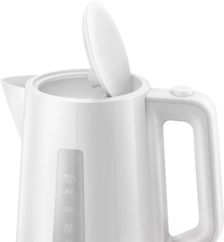 PHILIPS tējkanna 1.7 l, balta (HD9318/00)