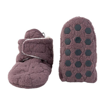 Lodger Slipper Folklore Fleece čībiņas, Mauve, 6-12m (SL 330_6-12)