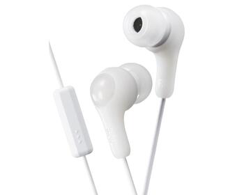 JVC Gumy Plus austiņas ar mikrafonu, baltas (HA-FX7M-W-E)