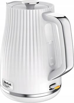 TEFAL tējkanna Loft, 1.7l, 2400W, balta (KO2501)