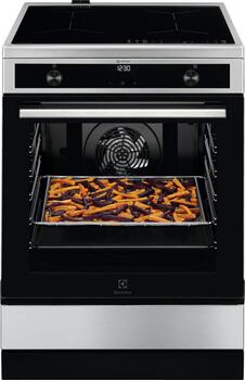 Electrolux 500.sērijas elektriskā plīts ar elektrisko cepeškrāsni un indukcijas virsmu (LKI64023AX)